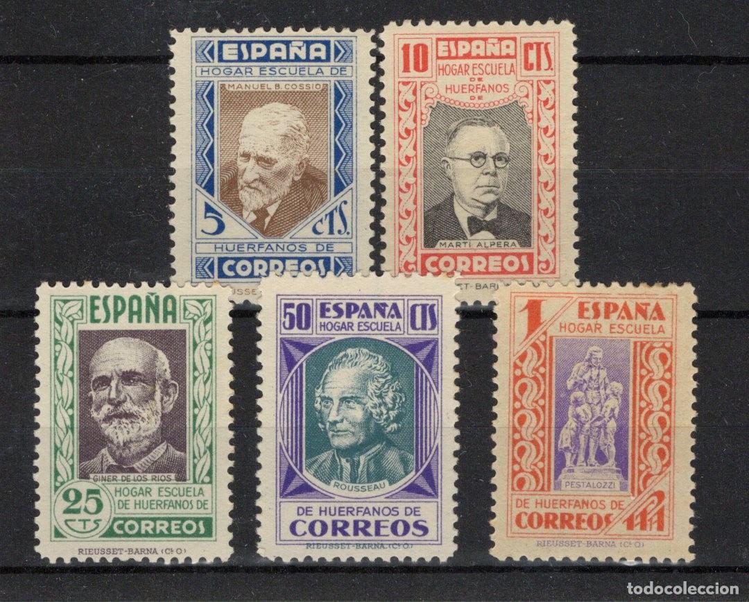 Sellos: Oferta sellos Espa&ntilde;a BENEFICIENCIA a&ntilde;o 1937 EDIFIL 12/16** SERIE COMPLETA en NUEVO v.c. 3.30 &euro;