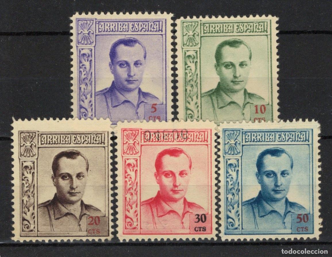 Sellos: Oferta sellos Espa&ntilde;a BENEFICIENCIA a&ntilde;o 1937 EDIFIL NE14/NE18**-(*) SERIE COMPLETA en NUEVO v.c. 20 &euro;