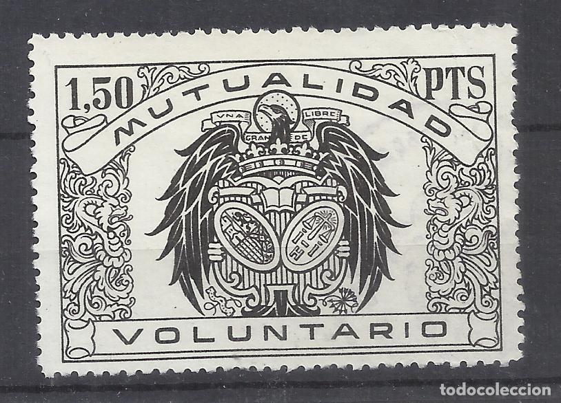 Sellos: MUTUALIDAD voluntario 1.50 PTAS USADO