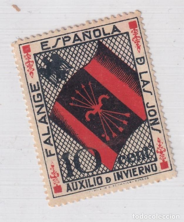 Sellos: FALANGE AUXILIO DE INVIERNO. 10 CTS