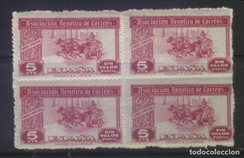 Sellos: S-11900- ASOCIACION BENEFICA DE CORREOS. CORREO IMPERIAL.