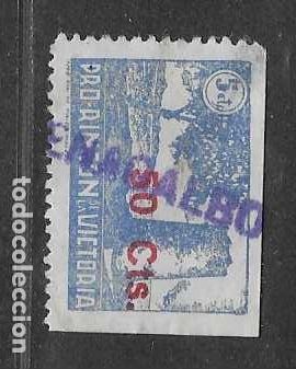 Sellos: BENAGALBON--RINCON DE LA VICTORIA-, 50 CTS SOBRE 5 CTS-(R)-N/C-VER EDIFIL-ALLEPUZ N&ordm; 10.-VER FOTOS