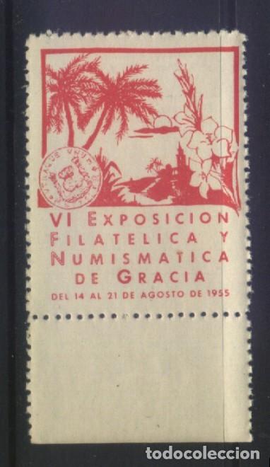 Sellos: Q-11938- BARCELONA. VI EXPOSICION FILATELICA DEL PASEO DE GRACIA.