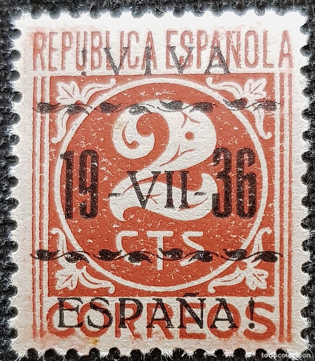 Sellos: Espa&ntilde;a Emission local patriotica de Vitoria MNH tipo III