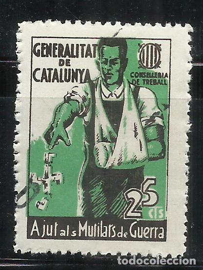 Sellos: 6118-NUEVO MNH** VI&Ntilde;ETA GUERRA CIVIL AJUT MUTILATS GUERRA GENERALITAT PRUEBA .GENERALITAT CATALUNYA,