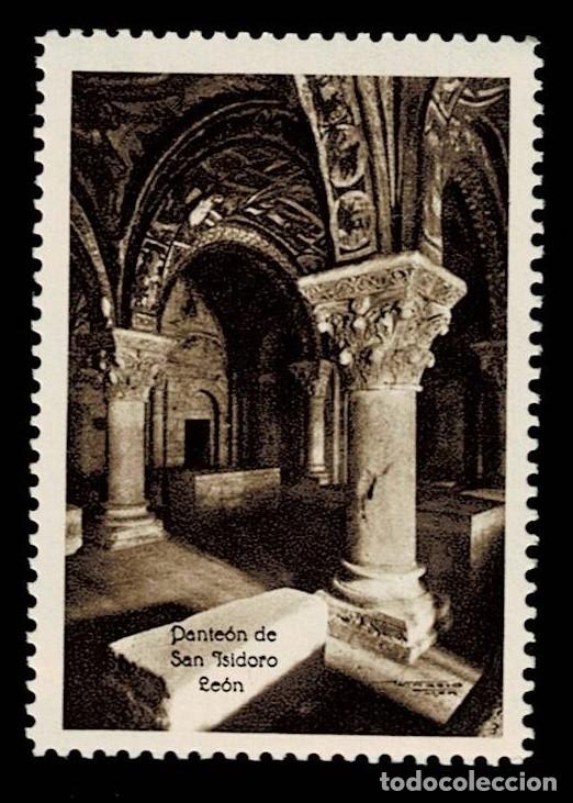 Sellos: 0209 LEON Panteon de SAN ISIDRO. Ver.