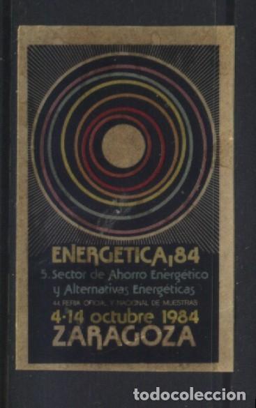 Sellos: Q-11960- ZARAGOZA, ENERGETICA 84.