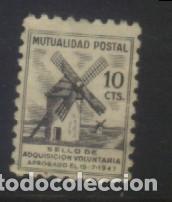 Sellos: Q-11962- MUTUALIDAD POSTAL.