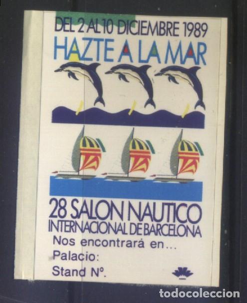 Sellos: Q-11975- BARCELONA. 28 SALON NAUTICO INTERNACIONAL. 1989.