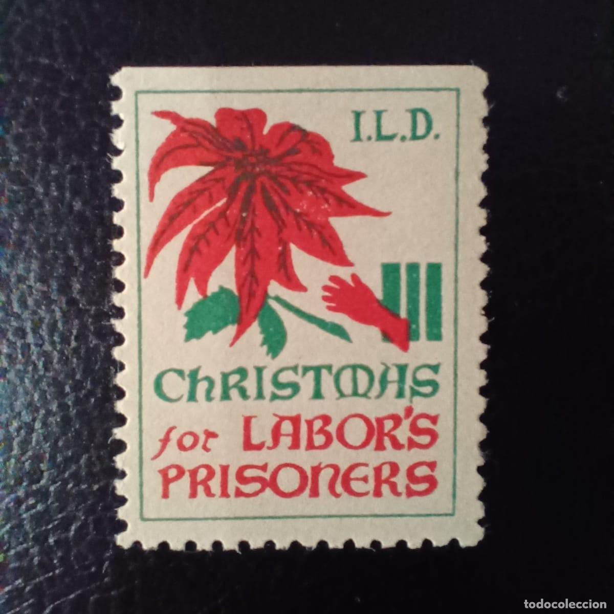 Sellos: Chritmas for Labor,s Prisioners Domenech RR**