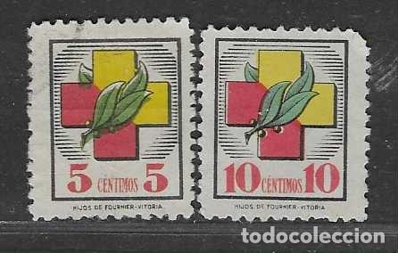 Sellos: VI&Ntilde;ETAS.- 5 Y 10 CTS-VARIEDAD, HOJAS DISTINTO COLOR Y TALLO-- FRENTES Y HOSPITALES-.-VER FOTOS