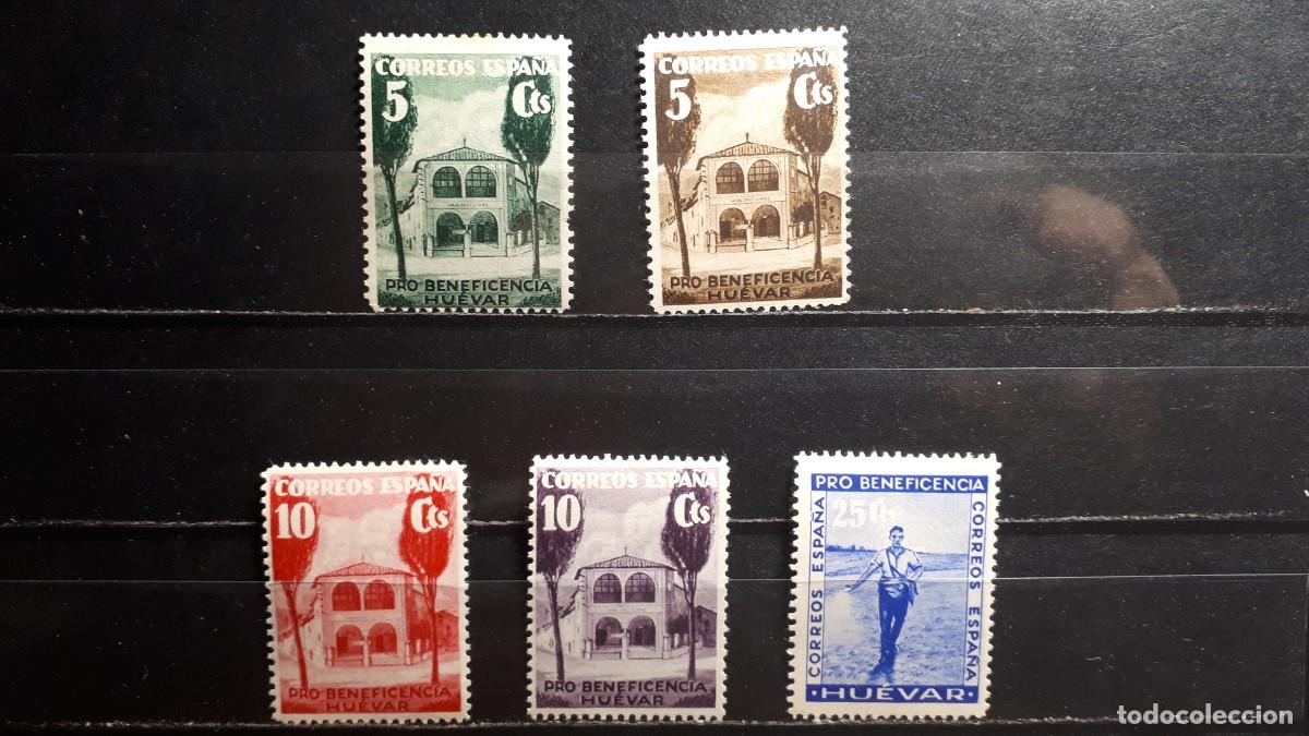 Sellos: ESPA&Ntilde;A. GUERRA CIVIL. *. A&Ntilde;O 1938. FESOFI 48/52.