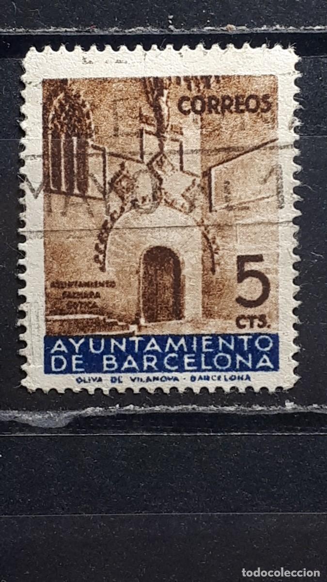 Sellos: BARCELONA. A&Ntilde;O 1936. &deg;. EDIFIL 13