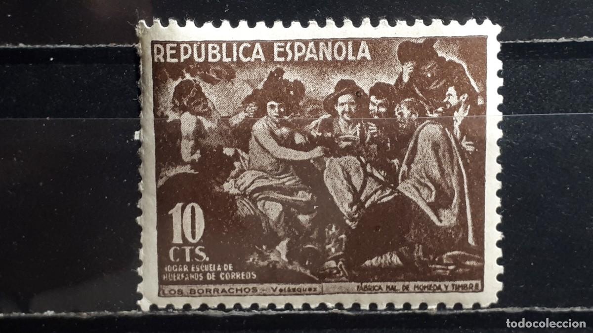 Sellos: ESPA&Ntilde;A. A&Ntilde;O 1938. *. BENEFICENCIA EDIFIL 30