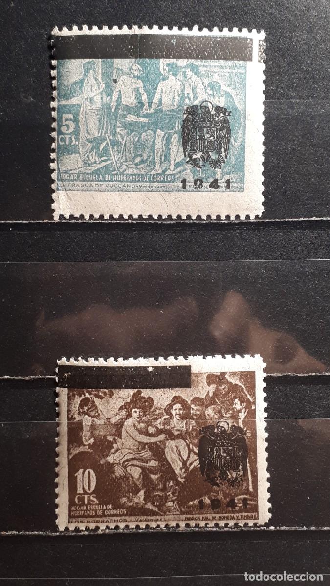 Sellos: ESPA&Ntilde;A. A&Ntilde;O 1941. **. BENEFICENCIA EDIFIL NE35/6