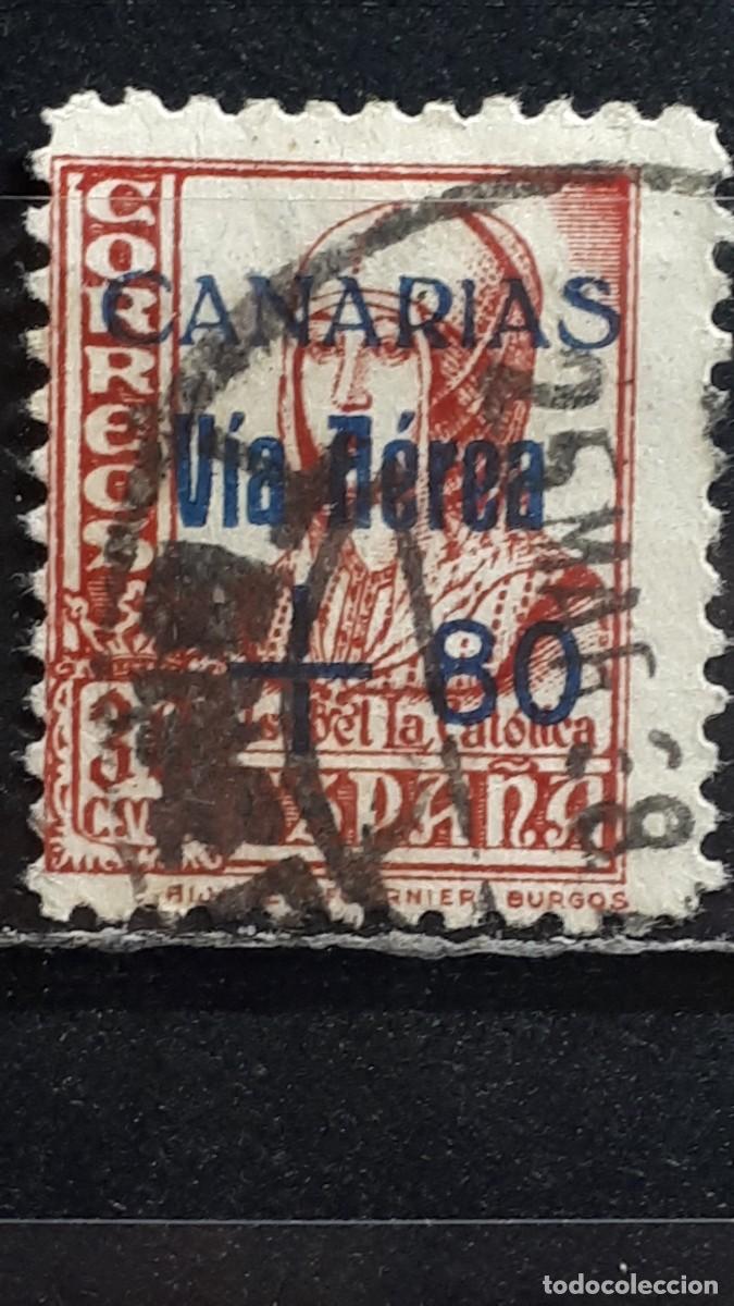 Sellos: CANARIAS. A&Ntilde;O 1938. &deg;. LOCAL. Edifil 50