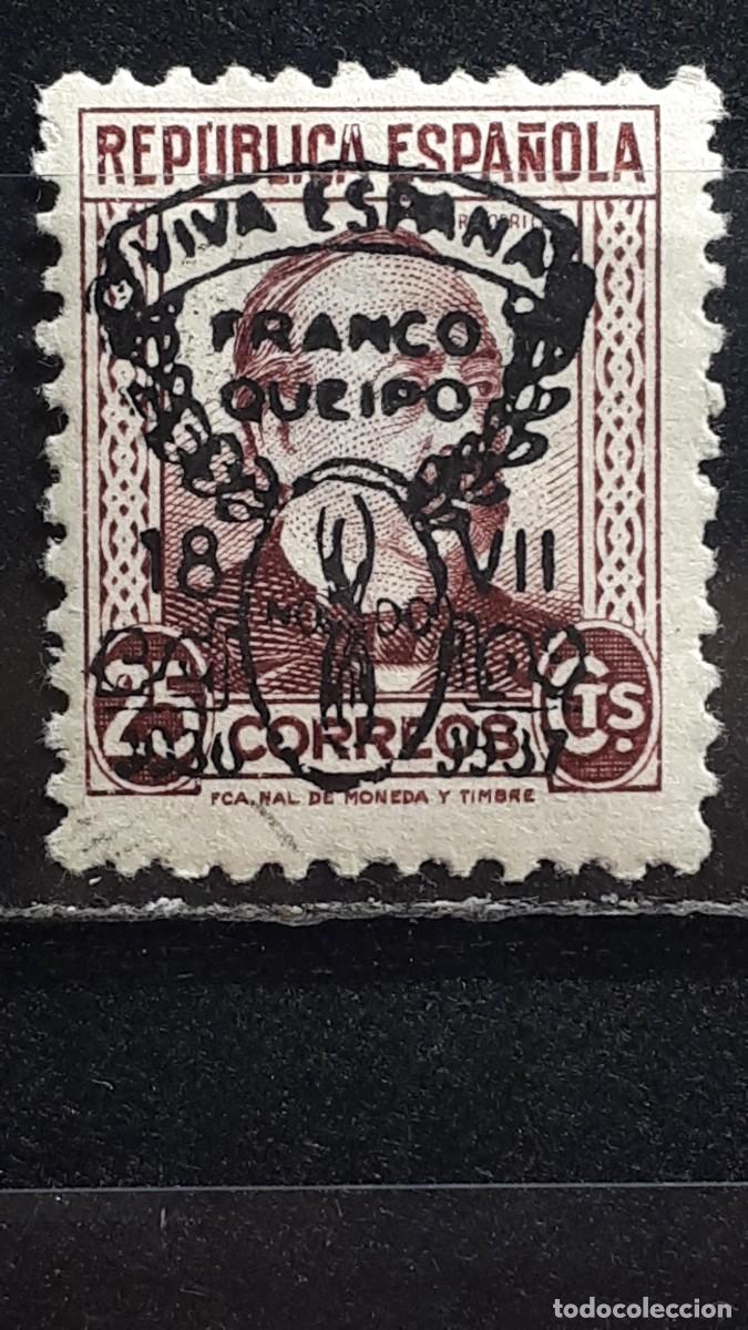 Sellos: GUERRA CIVIL. LOCAL. SEVILLA . A&Ntilde;O 1937. *. Yvert 32