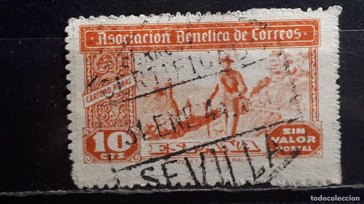Sellos: GUERRA CIVIL. BENEFICENCIA. A&Ntilde;O 1944. &deg;.