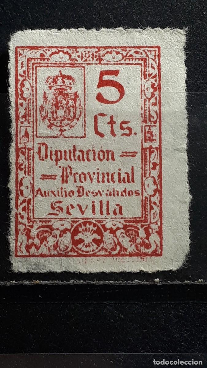 Sellos: GUERRA CIVIL. A&Ntilde;O 1937. LOCAL. (*). SEVILLA