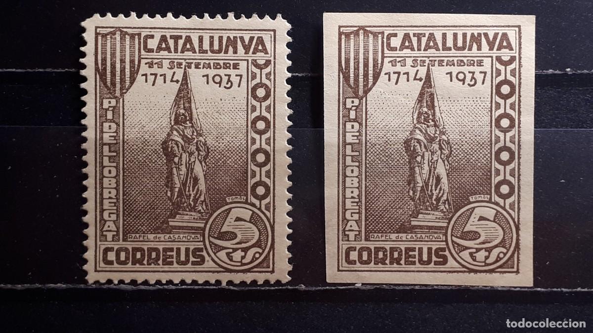 Sellos: GUERRA CIVIL. A&Ntilde;O 1937. LOCAL. *. Pi DE LLOBREGAT