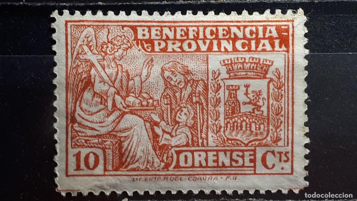 Sellos: GUERRA CIVIL. A&Ntilde;O 1937. LOCAL. *. ORENSE