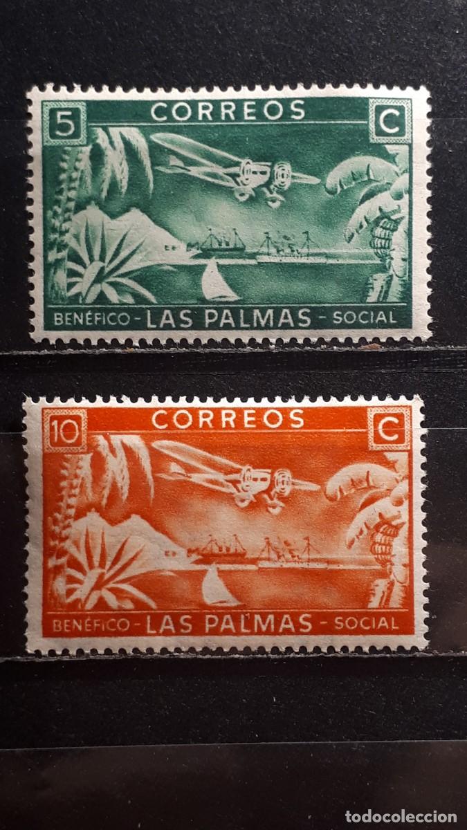 Sellos: GUERRA CIVIL. A&Ntilde;O 1937. LOCAL. **. LAS PALMAS