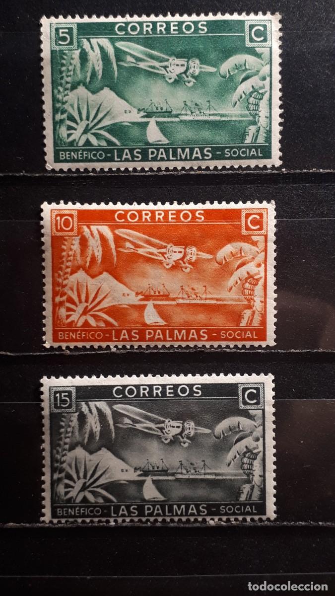 Sellos: GUERRA CIVIL. A&Ntilde;O 1937. LOCAL. **. LAS PALMAS