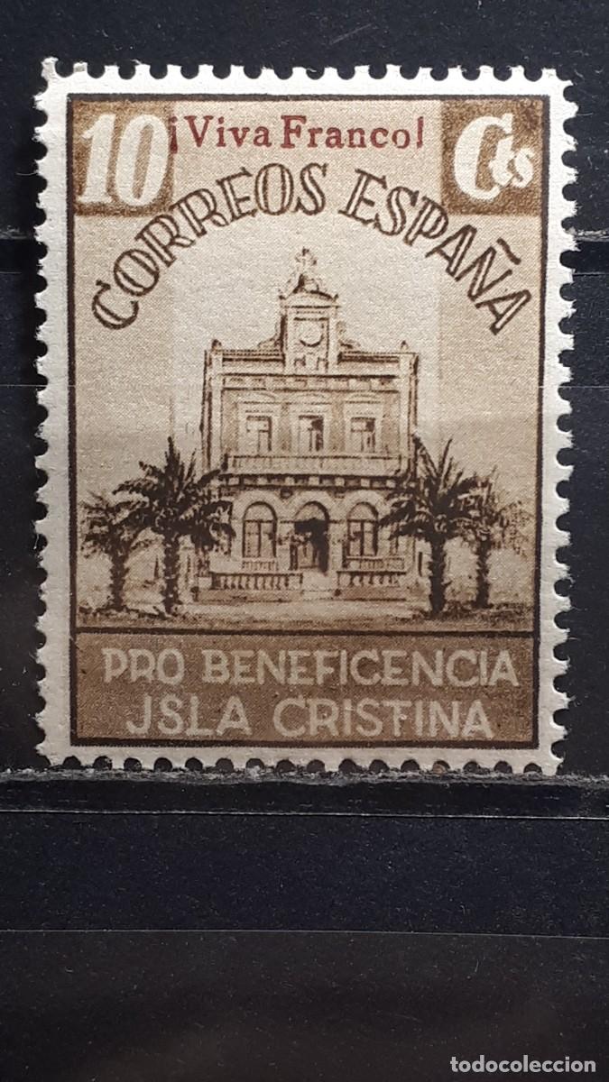 Sellos: GUERRA CIVIL. A&Ntilde;O 1937. LOCAL. *. HUELVA