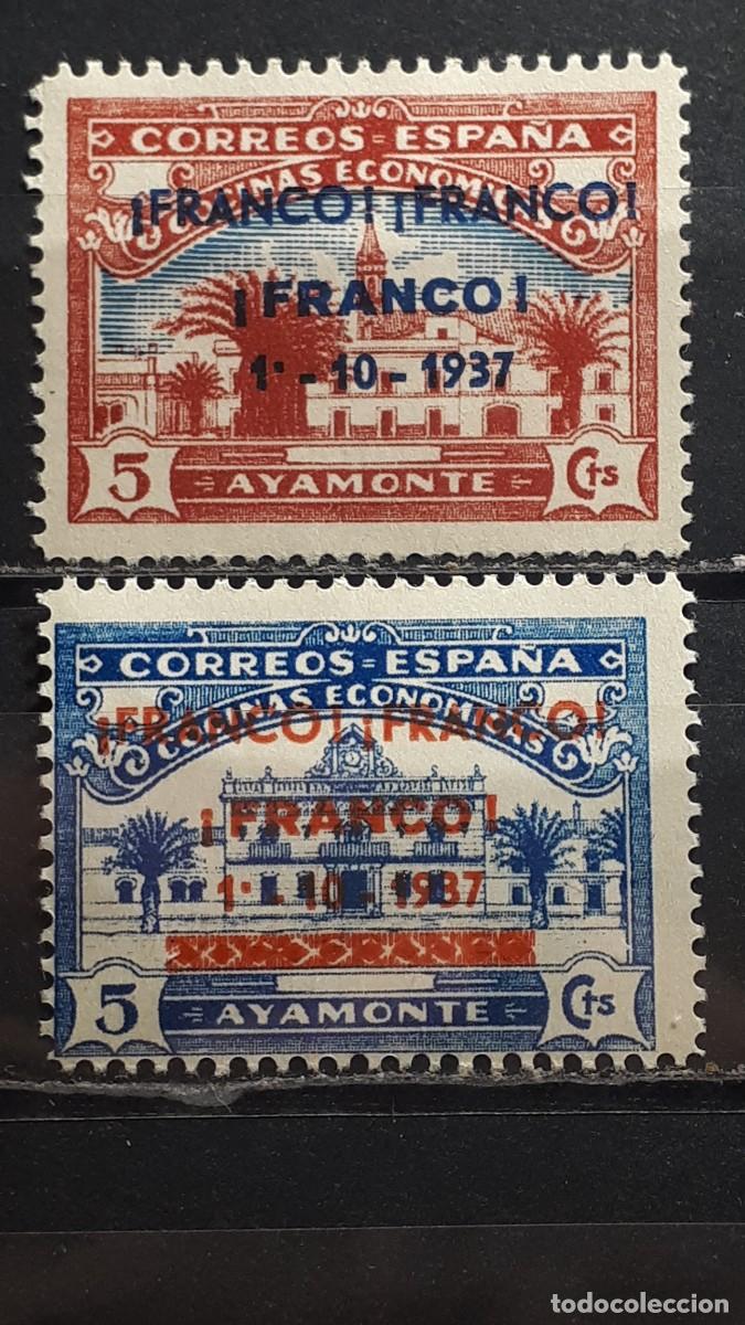 Sellos: GUERRA CIVIL. A&Ntilde;O 1937. LOCAL. *. HUELVA