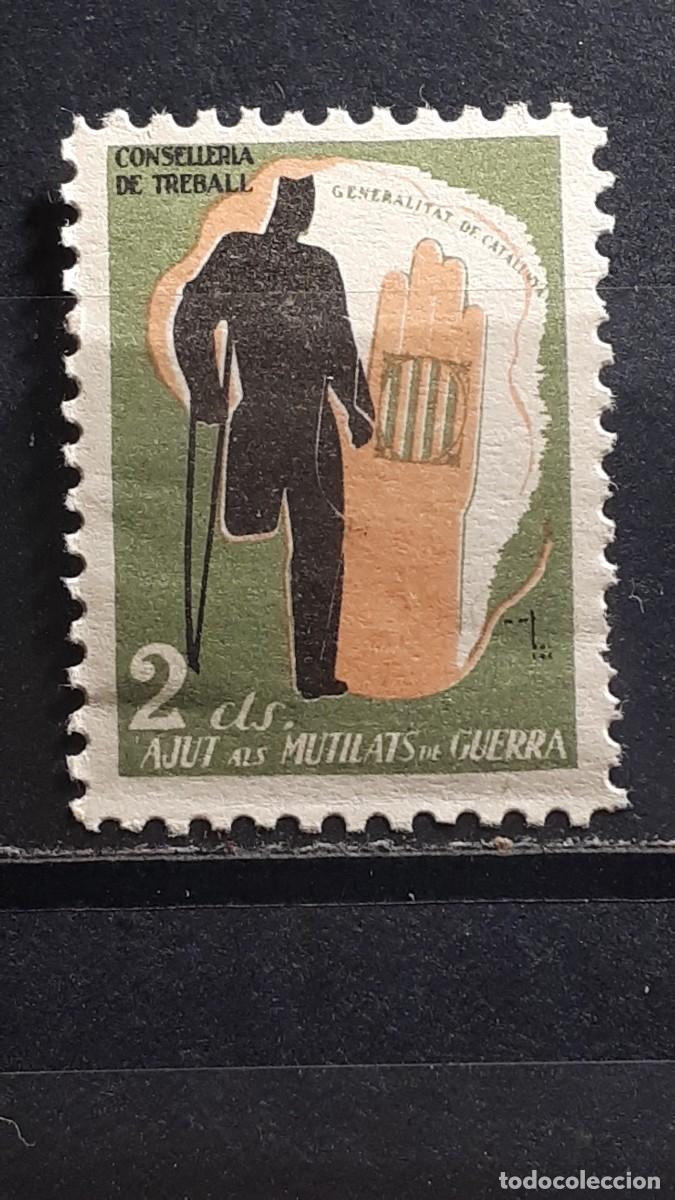 Sellos: GUERRA CIVIL. A&Ntilde;O 1937. LOCAL. *. CATALU&Ntilde;A