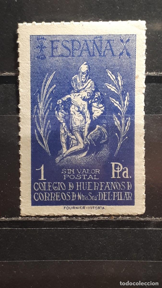 Sellos: GUERRA CIVIL. A&Ntilde;O 1940. LOCAL. **. ZARAGOZA
