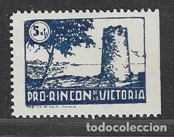 Sellos: RINCON DE LA VICTORIA-MALAGA- 5 CTS.-SIN LA PALABRA -CORREOS- - VER FOTO