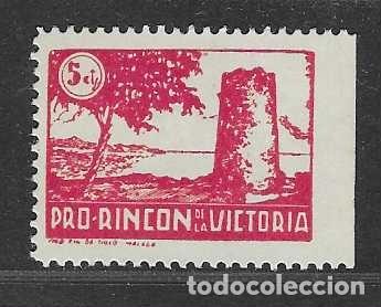 Sellos: RINCON DE LA VICTORIA-MALAGA- 5 CTS.-SIN LA PALABRA -CORREOS- - VER FOTO
