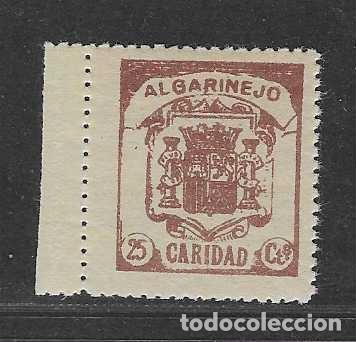 Sellos: ALGARINEJO-GRANADA- 25 CTS.-CASTA&Ntilde;O-SIN LEYENDA-CORREOS- VER FOTO