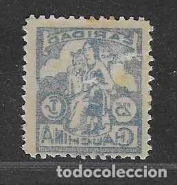 Sellos: CHAUCHINA,-GRANADA- 25 CTS.-REVERSO CALCADO-CARIDAD -VER FOTOS
