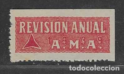 Sellos: VI&Ntilde;ETA.- A.M.A. -REVISION ANUEL- A&Ntilde;O 1939- ESQUINA PLIEGO -VER FOTOS