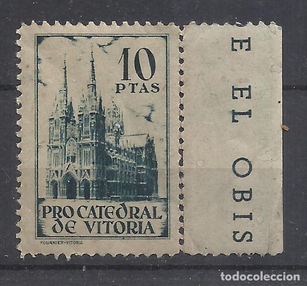 Sellos: PRO CATEDRAL DE VITORIA 10 PTAs nuevo** imprenta Heraclio FOURNIER