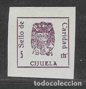 Sellos: CIJUELA-GRANADA- 5 CTS- CARIDAD- VER FOTOS