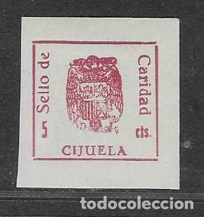 Sellos: CIJUELA-GRANADA- 5 CTS- CARIDAD- VER FOTOS