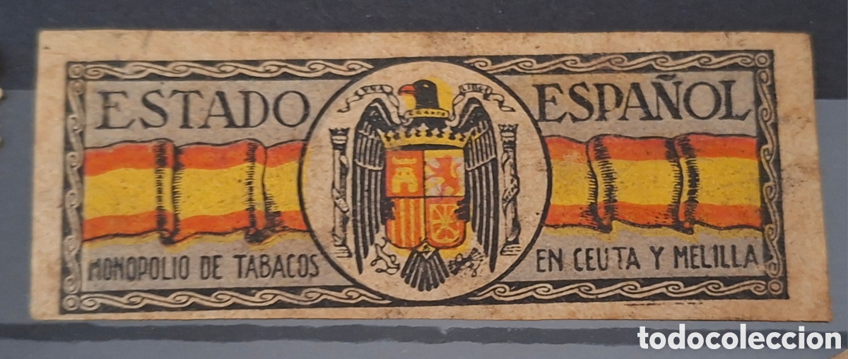 Sellos: Fiscales Estado Espa&ntilde;ol Monopolio tabacos ceuta y Melilla
