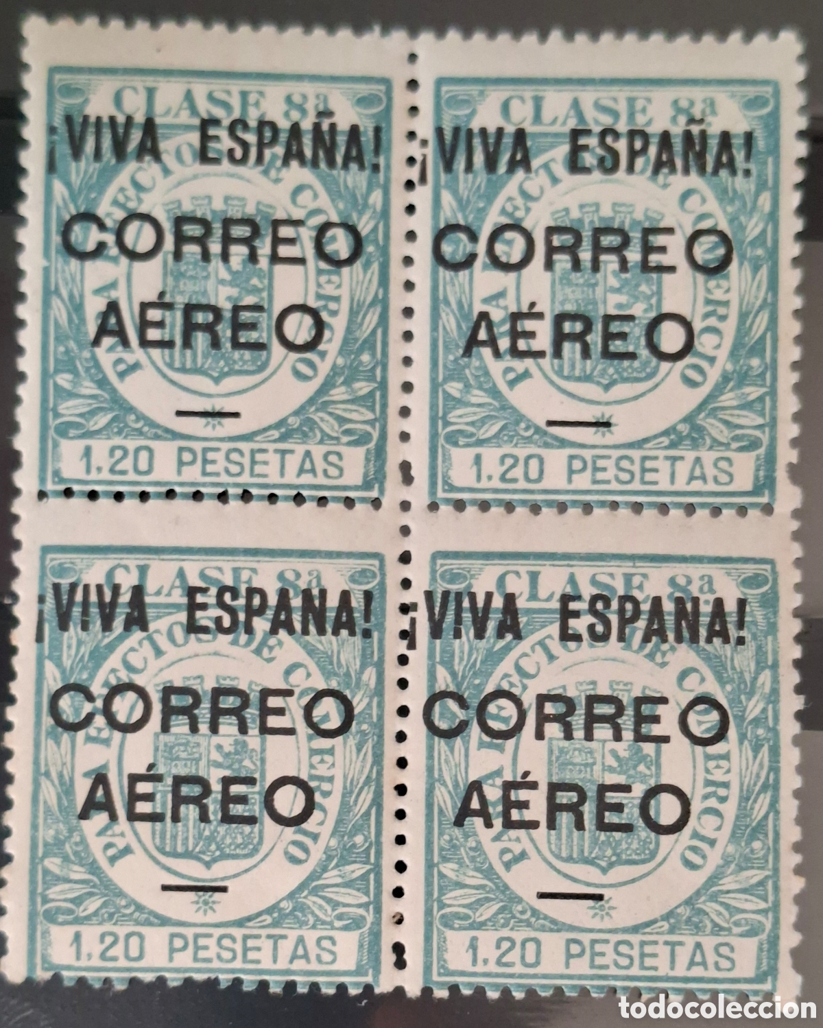 Sellos: Espa&ntilde;a Emisiones Patrioticas Burgos Fiscales Variedad sobrecarga sin Tilde en La &Ntilde; de Espa&ntilde;a
