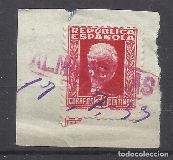 Sellos: pablo iglesias fechador 1933 almacelles lleida lerida