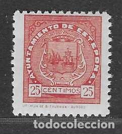 Sellos: ESTEPONA-MALAGA- 25 CTS- SELLO MUNICIPAL- ED. ALLEPUZ N&ordm; 8- VER FOTOS