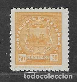 Sellos: ESTEPONA-MALAGA- 50 CTS- SELLO MUNICIPAL- ED. ALLEPUZ N&ordm; 10- VER FOTOS
