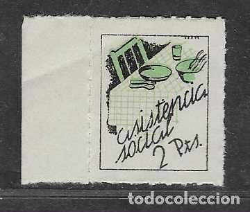 Sellos: VI&Ntilde;ETA,-- 2 PTAS. BORDE HOJA-, ASISTENCIA SOCIAL-REPUBLICA- VER FOTOS