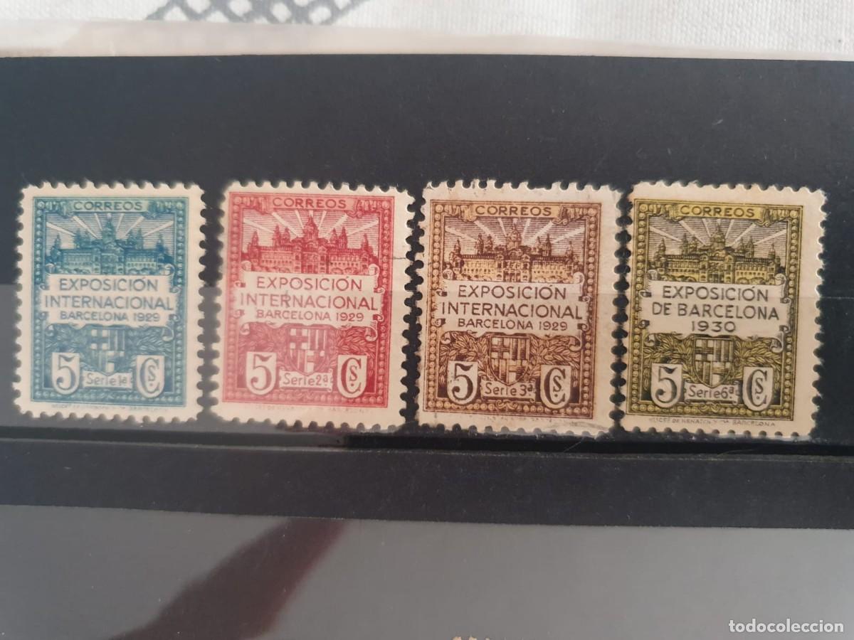 Sellos: BARCELONA EDIFIL 1 ** A 4 ** ESCUDO 1929