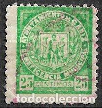 Sellos: SELLOS LOCALES, GUERRA CIVIL, C&aacute;diz, FESOFI n&ordm; 9 (o)