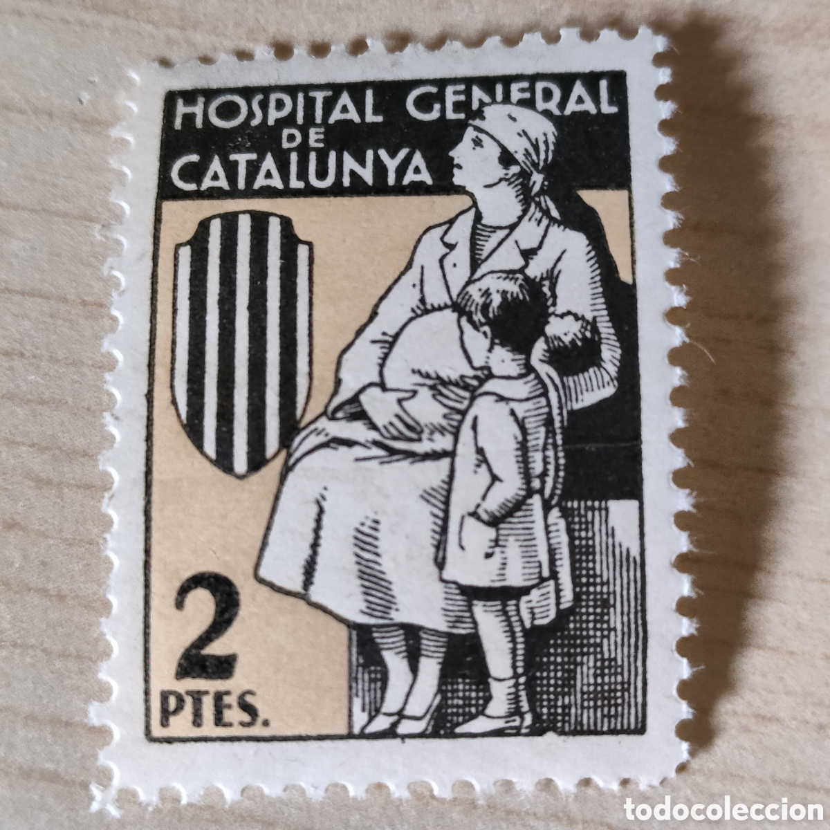 Sellos: 1a0 OJO Hospital General de Catalunya 2 ptes allepuz 2987 afinet 1268 ptas Generalitat VER DESCRI