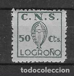 Sellos: LOGRO&Ntilde;O- 50 CTS,-C.N.S- VER FOTOS