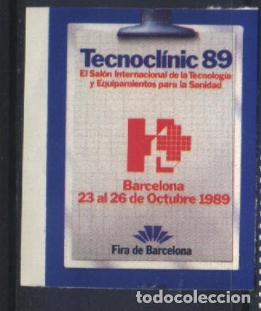 Sellos: S-12091- BARCELONA. TECNOCL&Iacute;NIC 1989.